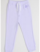 GAP Pantaloni de trening din bumbac cu snur - Lila