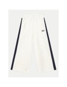 GAP Pantaloni fete - 305289827 - Bumbac/Poliester reciclat - 134 CM - Alb