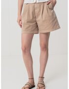 GAP Pantaloni scurti cu croiala evazata si buzunare laterale - Maro nisip