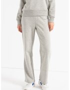 GAP Pantaloni sport drepti - Gri deschis melange