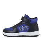 GAP Pantofi sport mid-high din piele ecologica - Negru/Albastru