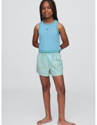 GAP Pijama scurta cu decolteu rotund - Verde deschis/Albastru deschis