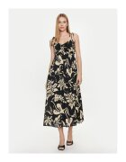 GAP Rochie dama - 304357626 - Bumbac/Viscoza - Negru - Negru