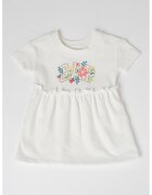 GAP Rochie evazata cu logo - Alb
