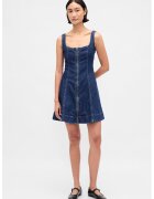 GAP Rochie fara maneci de denim - Bleumarin