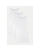 GAP Set 3 maiouri barbati - 304986482 - Bumbac - Alb - Alb