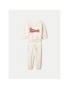 GAP Trening fete - 304985515 - Bumbac organic/Poliester - Bej - Bej