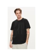 GAP Tricou barbati - 304143571 - Bumbac - Negru - Negru