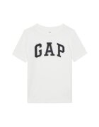GAP Tricou barbati - alb - bumbac premium - Alb