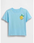 GAP Tricou cu imprimeu cu fructe - Verde/Galben/Albastru