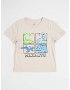 GAP Tricou cu imprimeu grafic - Maro taupe