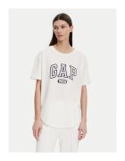 GAP Tricou dama 407990-04 - Bumbac - 2XS INTL - Alb