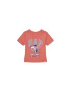 GAP Tricou pentru baieti 738060-00 - Bumbac - Corai - Rosu deschis