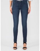 Garcia Blugi slim fit cu aspect decolorat - Albastru inchis