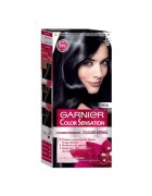 Garnier Vopsea de par permanenta cu amoniac Color Sensation - 110 ml - Negru Onix