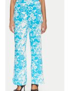 Gaudi Pantaloni dama - 305244963 - Viscoza - Albastru - Albastru