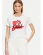 Gaudi Tricou dama - 305244765 - Bumbac - Alb - Alb
