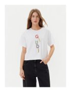 Gaudi Tricou dama 511BD64027 - Bumbac - Alb - Alb