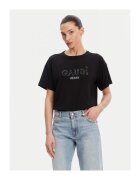 Gaudi Tricou dama 511BD64030 - Bumbac - Negru - Negru