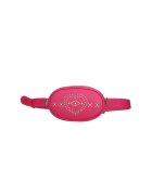 Gave Lux Borseta de piele decorata cu nituri - Fucsia