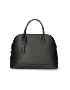 Gave Lux Geanta bowler de piele texturata - Negru