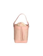 Gave Lux Geanta bucket de piele - Roz