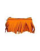 Gave Lux Geanta crossbody cu franjuri - Portocaliu