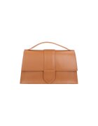 Gave Lux Geanta crossbody de piele - Caramel