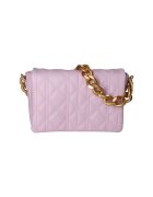Gave Lux Geanta crossbody de piele cu model matlasat - Lila