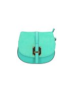 Gave Lux Geanta crossbody de piele - Turcoaz