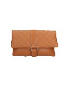 Gave Lux Geanta crossbody matlasata din piele cu bareta din lant