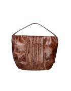 Gave Lux Geanta de piele cu bareta de umar 24151 - Maro taupe