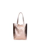 Gave Lux Geanta de piele cu bareta de umar - Auriu rose