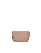Gave Lux Geanta de piele cu bareta lant - Maro taupe