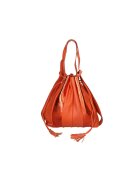 Gave Lux Geanta de piele cu design 2in1 25691 - Portocaliu