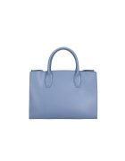 Gave Lux Geanta de piele cu etui detasabil cu fermoar - Albastru pastel