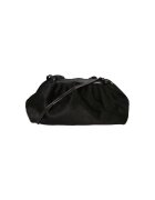 Gave Lux Geanta de piele cu par scurt cu bareta 23931 - Negru