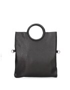 Gave Lux Geanta din piele cu maner Valora Chic - Negru
