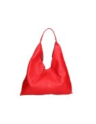 Gave Lux Geanta hobo de piele cu etui cu fermoar - Rosu inchis
