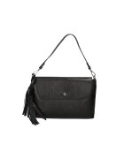 Gave Lux Geanta plic de piele cu canaf - Negru