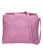 Gave Lux Geanta shopper cu cusaturi decorative - Lila