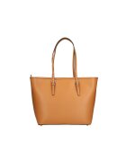 Gave Lux Geanta shopper din piele - Caramel