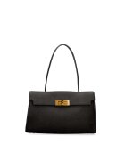 Gave Lux Geanta tote din piele Fiorenza - Negru
