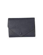 Gave Lux Portofel de piele cu aspect texturat 25571 - Albastru