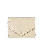 Gave Lux Portofel de piele cu aspect texturat 25571 - Bej