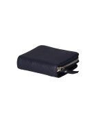 Gave Lux Portofel de piele cu aspect texturat 25587 - Albastru inchis