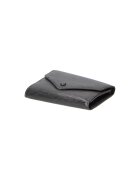 Gave Lux Portofel de piele cu clapa - Negru