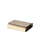 Gave Lux Portofel de piele pliabil 25597 - Bej