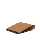 Gave Lux Portofel pliabil unisex piele - Caramel - 9.5 x 12 x 2.5 cm