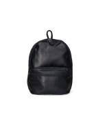 Gave Lux Rucsac unisex din piele cu buzunar exterior - Albastru inchis
